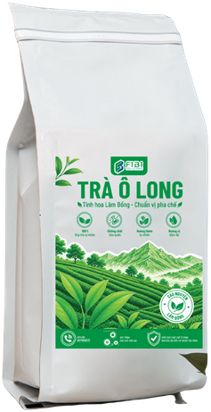 Bao bì thật Trà Olong FIBI